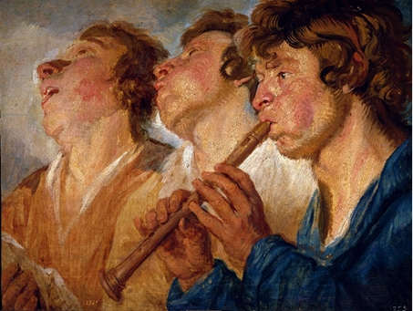 recorder player
