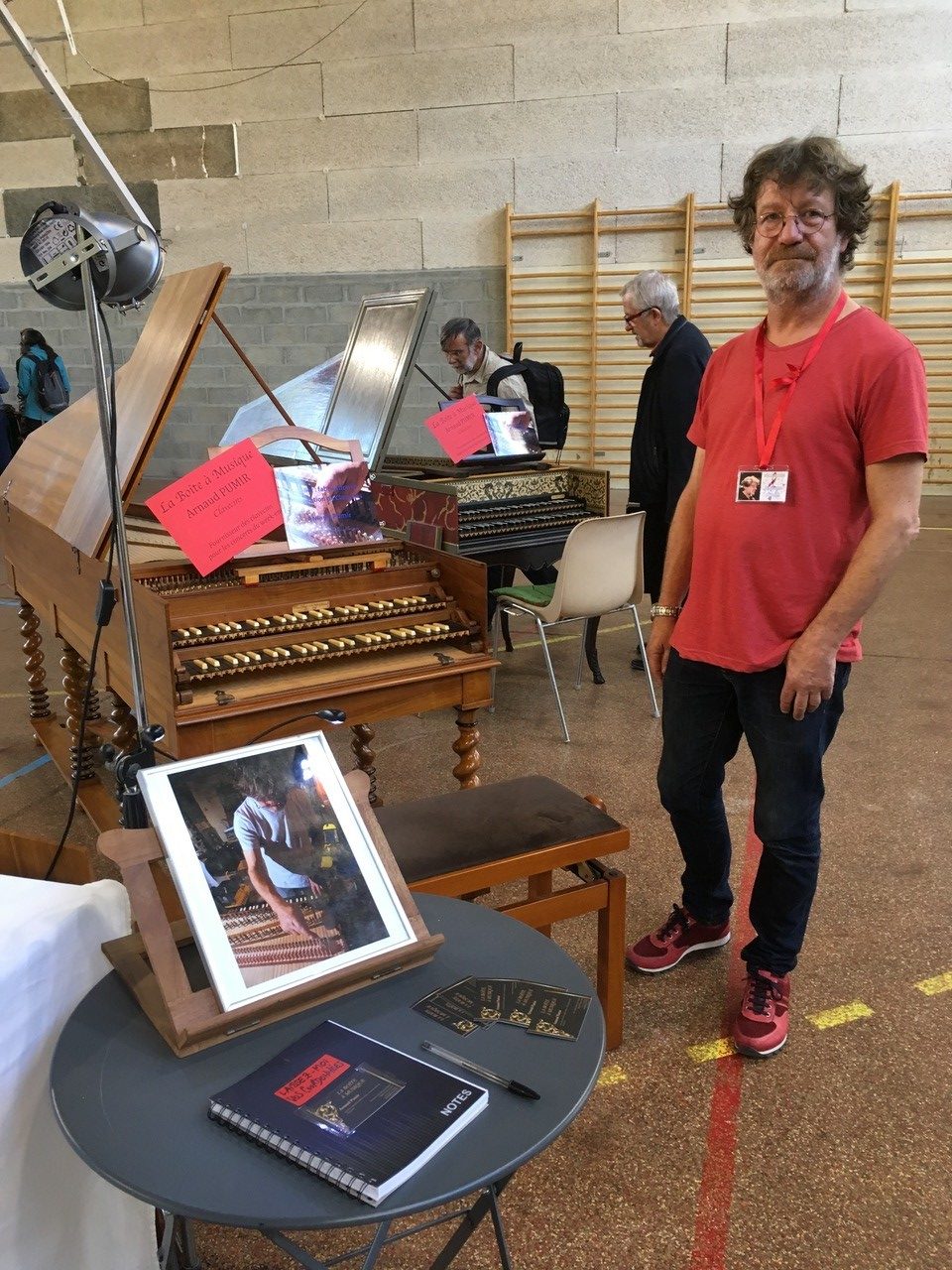 Arnaud PUMIR "La Boite à Musique" Facteur de Clavecins